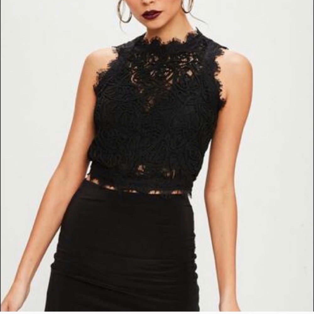 Zara Trafuluc Lace Rope Top - Picture 2 of 5